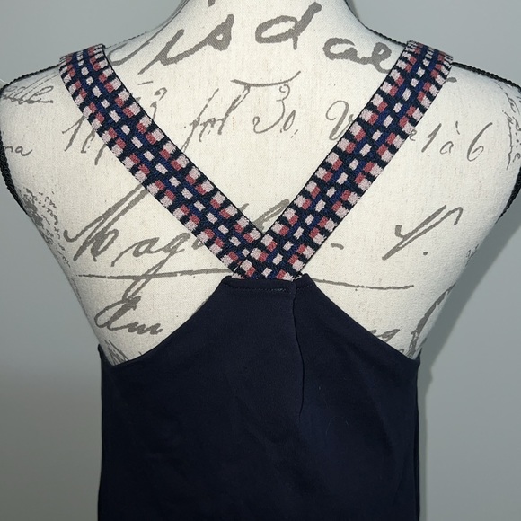 SUNSET DRESS - NAVY RAINBOW - Picture 5 of 6